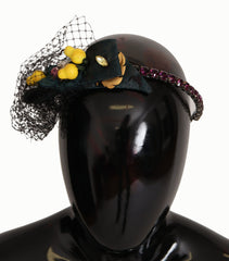 Dolce & Gabbana Charming Sicilian Lemon Crystal Headband