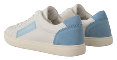 Dolce & Gabbana Exquisite Italian Leather Low-Top Sneakers