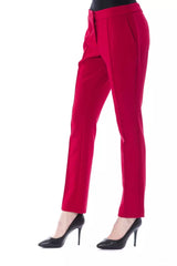 BYBLOS Fuchsia Polyester Women Pant