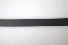 Dolce & Gabbana Elegant Bordeaux Leather Belt with Metal Buckle