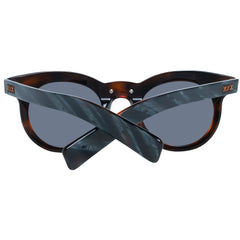 Ermenegildo Zegna Brown Men Sunglasses