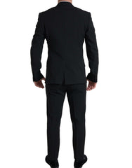 Dolce & Gabbana Elegant Slim Fit Double Breasted Suit