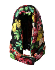 Dolce & Gabbana Hat Multicolor Floral Whole Head Wrap Hat