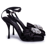 Dolce & Gabbana Black Goatskin Women Sandal