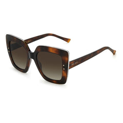 Jimmy Choo Brown Haircalf Sunglasses