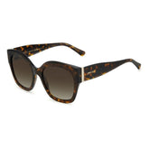 Jimmy Choo Brown Haircalf Sunglasses