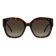 Jimmy Choo Brown Haircalf Sunglasses