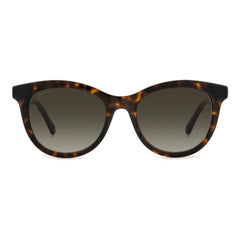 Jimmy Choo Brown Haircalf Sunglasses