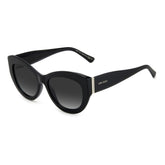 Jimmy Choo Black Haircalf Sunglasses