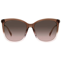 Jimmy Choo Brown Haircalf Sunglasses