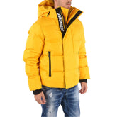 Dsquared² Yellow Nylon Men Down Jacket