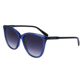 Longchamp Blue Haircalf Sunglasses