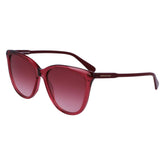 Longchamp Red Haircalf Sunglasses