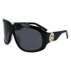 Longchamp Black Haircalf Sunglasses