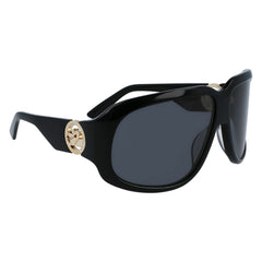 Longchamp Black Haircalf Sunglasses