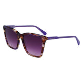 Longchamp Purple Haircalf Sunglasses