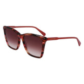 Longchamp Red Haircalf Sunglasses