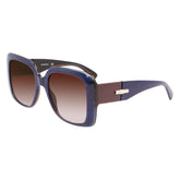 Longchamp Blue Haircalf Sunglasses