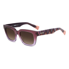 Missoni Purple Haircalf Sunglasses