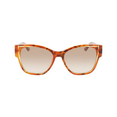 Karl Lagerfeld Orange Haircalf Sunglasses
