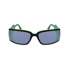 Karl Lagerfeld Black Haircalf Sunglasses