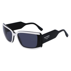 Karl Lagerfeld Black Haircalf Sunglasses