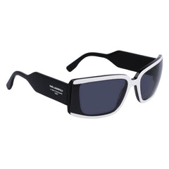 Karl Lagerfeld Black Haircalf Sunglasses