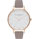 Olivia Burton Gray Leather Leather Watch