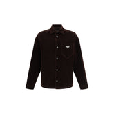 Prada Velvet Shirt Jacket