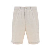 Brunello Cucinelli Linen Shorts