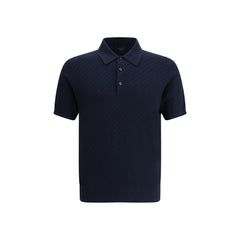 Brioni Polo Shirt with woven pattern