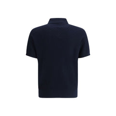 Brioni Polo Shirt with woven pattern