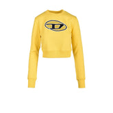 Diesel Yellow Cotton Sweater
