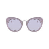 Salvatore Ferragamo Purple Metal Sunglasses