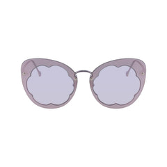 Salvatore Ferragamo Purple Metal Sunglasses