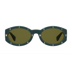 Moschino Green Haircalf Sunglasses