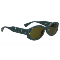 Moschino Green Haircalf Sunglasses