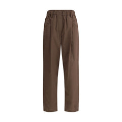 Brunello Cucinelli Cotton Elasticated Pants