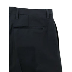 Valentino Blue Virgin Wool Men's Trouser