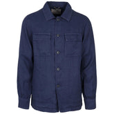 AT.P.CO Blue Linen Shirt