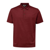 Canali Burgundy Cotton Polo Shirt