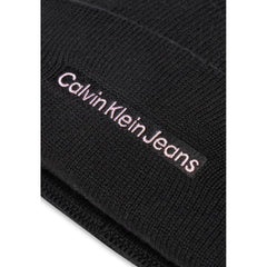 Calvin Klein Black Cotton Hat