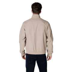 EA7 Emporio Armani Beige Polyamide Jacket