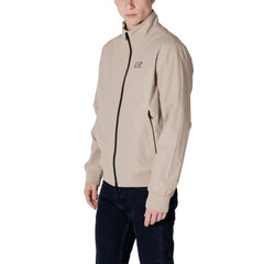 EA7 Emporio Armani Beige Polyamide Jacket