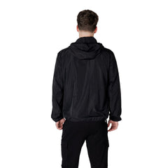 EA7 Emporio Armani Black Polyester Jacket
