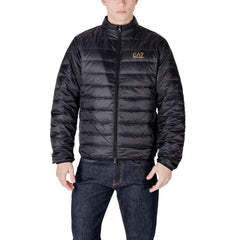 EA7 Emporio Armani Black Polyamide Jacket