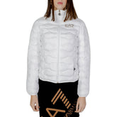 EA7 Emporio Armani White Polyester Jackets & Coat