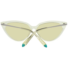 Emilio Pucci Yellow Metal Sunglasses