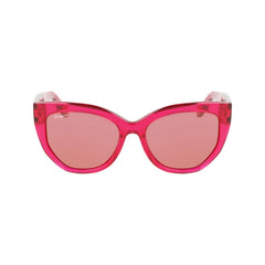 Ferragamo Red Acetate Sunglasses