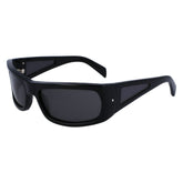 Ferragamo Black Haircalf Sunglasses
